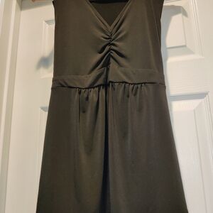 Black Sleeveless Maternity Top